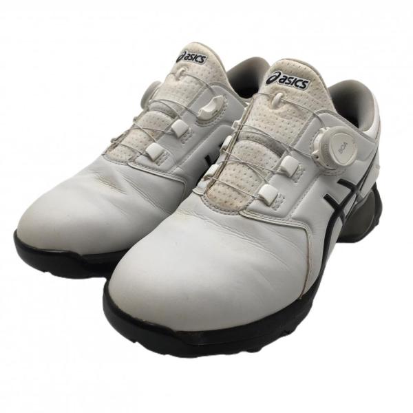 ASICS（アシックス） ゴルフシューズ 白×黒 1111A229 ゲルエースプロM