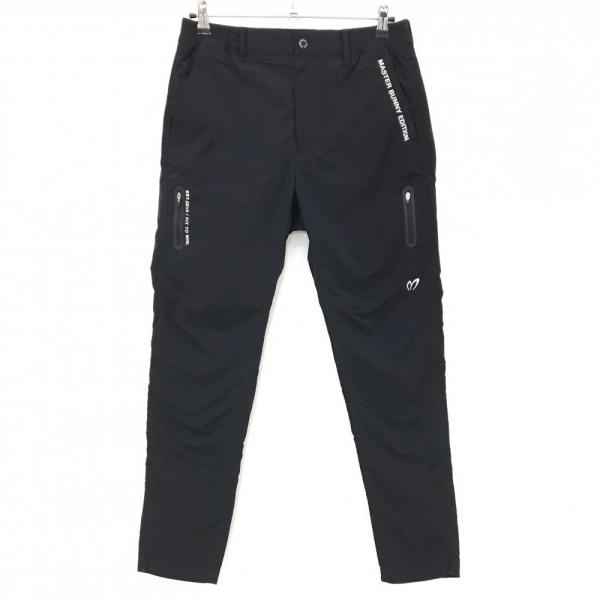 現行モデル　マスターバニー　ジョガーパンツ　黒　M〜L相当　コットン素材　4 MASTER BUNNY EDITION（マスターバニーエディション） マスターバニー