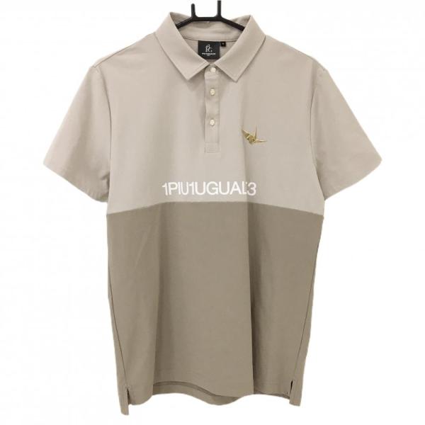 1PIU1UGUALE3 GOLF 【超美品】ウノピゥウノウグァーレトレゴルフ 半袖
