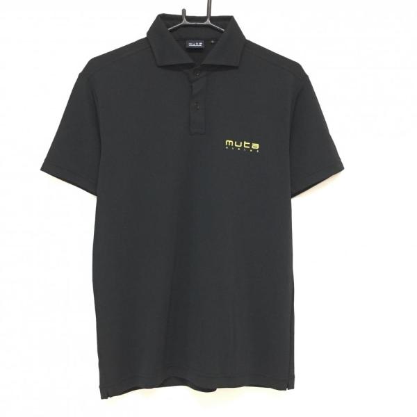 【美品】muta MARINE ムータマリン ポロシャツ Mサイズ ゴルフウェア muta MARINE（ムータマリン） 【超美品】ムータマリン 半袖ポロシャツ