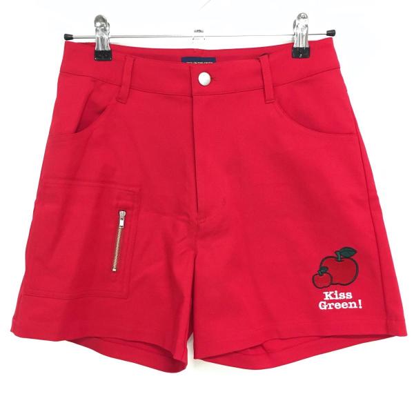 リエンダ ギンガムフリル レッド ショートパンツ レディース ゴルフウェア 新品 KISS ON THE GREEN（キスオンザグリーン） 【新品】キスオンザグリーン