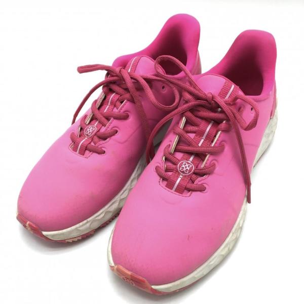 G/FORE（ジーフォア） ゴルフシューズ ピンク×白 G4LS22EF26 スパイク