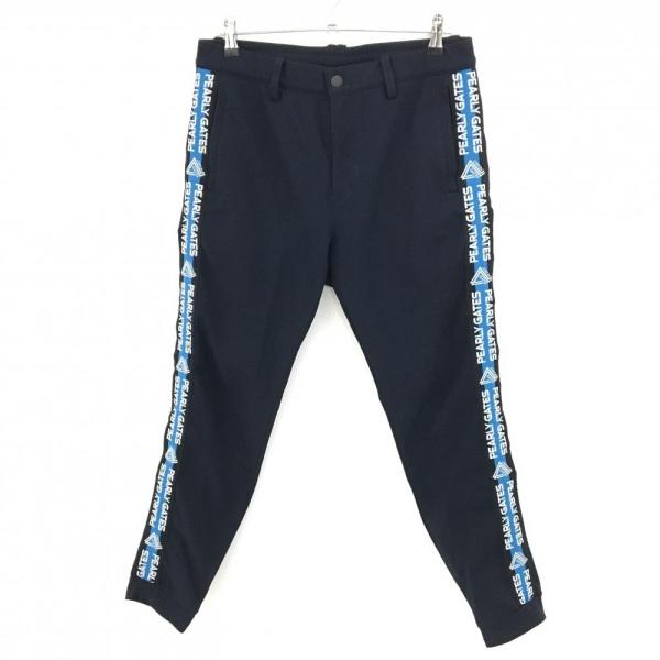 PEARLY GATES（パーリーゲイツ） ジョガーパンツ ネイビー×ライト