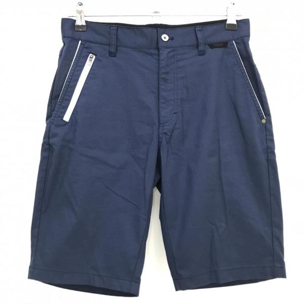 PUMA GOLF/プーマ ゴルフ ハーフパンツ【ネイビー/XL】新品！ PUMA（プーマ） 【超美品】プーマ ハーフパンツ ネイビー 地模様
