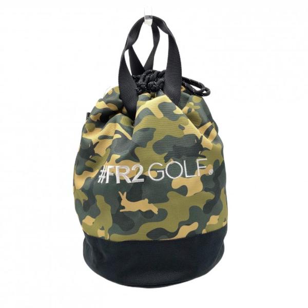 【即完売品】FR2 GOLF セカンドバック カートバック カートバッグ 超美品】エフアールツー カートバッグ カーキ×ベージュ カモフラ柄