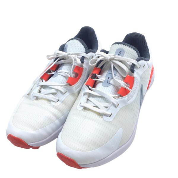 NIKE（ナイキ） ゴルフシューズ 白×レッド DM8449-106 インフィニティ