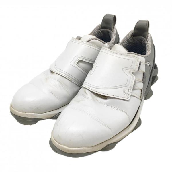 FootJoy（フットジョイ） ゴルフシューズ 白×グレー 55522J ツアー