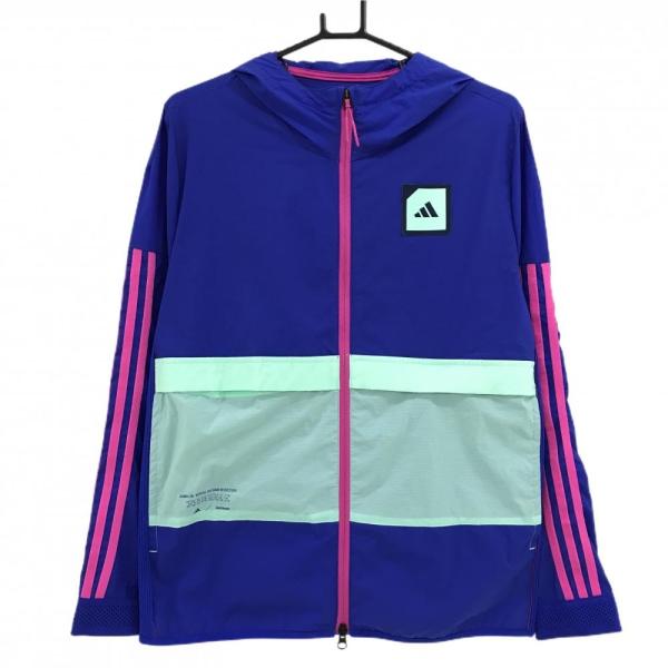 adidas（アディダス） 【美品】アディダス ナイロンジップパーカー
