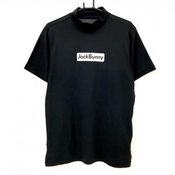 新品 【サイズ６(ＸＬ)】【ブラック】ジャックバニー 半袖 シャツ ゴルフ Jack Bunny!!（ジャックバニー） 【超美品】ジャックバニー 半袖
