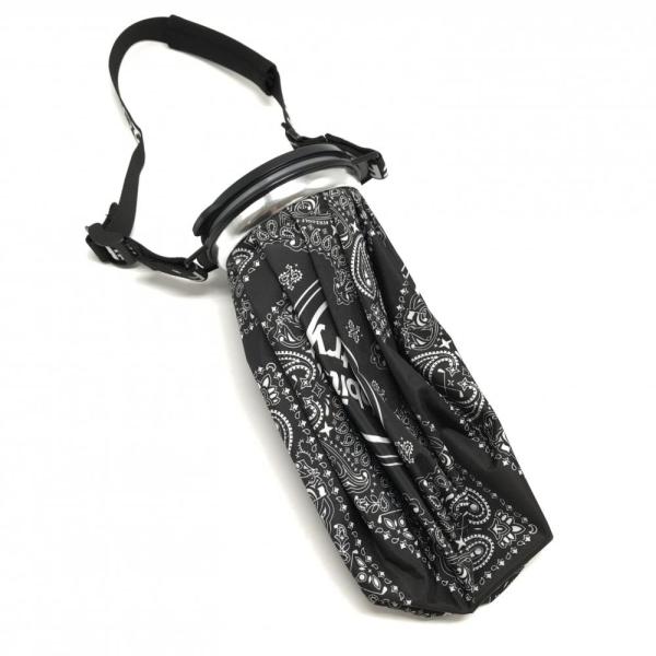 超美品】エフアールツー 氷嚢 黒×白 ペイズリー柄 アイスバッグ ゴルフ