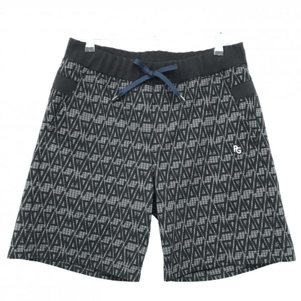【超美品】パーリーゲイツ ハーフパンツ ネイビー×グレー 総柄 千鳥格子 メンズ 5(L) ゴルフウェア 2024年モデル PEARLY GATES PEARLY GATES（パーリーゲイツ） 【超美品】パーリーゲイツ ハーフ