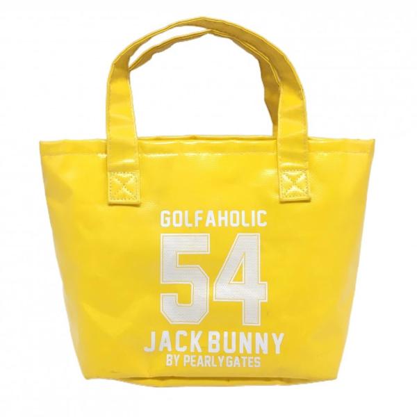 Jack Bunny!!（ジャックバニー） カートバッグ イエロー×白 ロゴ