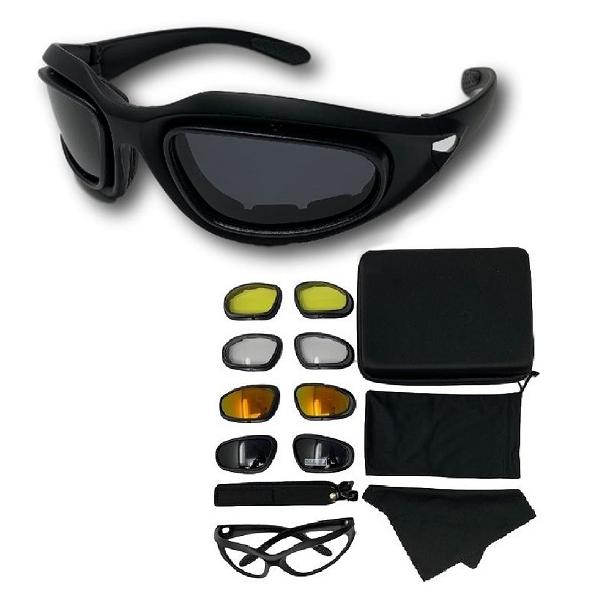 ゴーグル サングラス レンズ交換式 偏光 UV400 抗紫外線 バイク 自転車 スキー ゴーグル スキーゴーグル サバゲー 花粉症 レンズ4枚 防塵 目の保護 黄砂　REONAS