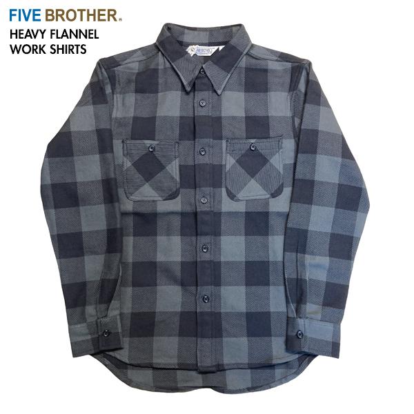 定番］ FIVE BROTHER ファイブブラザー 152161 バッファロー チェック
