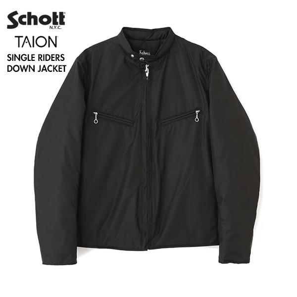 SCHOTT ショット x TAION タイオン 782-4253003 SINGLE RIDERS DOWN