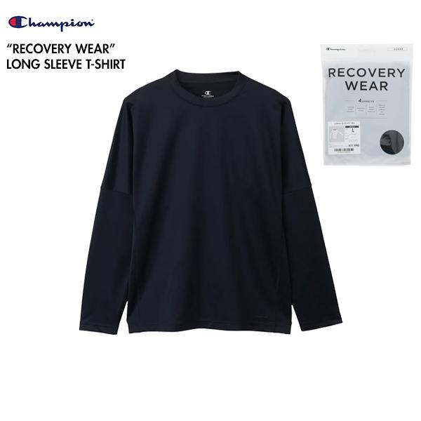 Champion チャンピオン リカバリーウェア ロングスリーブTシャツ C3-CS490 長袖 メンズ 2025最新モデル］ Champion チャンピオン C3-CS490 リカバリーウェア