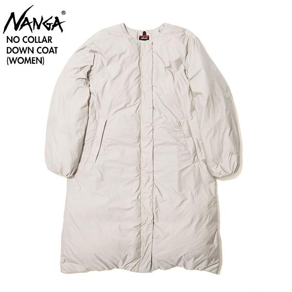 2024年購入♡試着のみ♡ナンガ♡ノーカラーダウンコート♡WM♡ブラック NANGA (ナンガ) NO COLLAR DOWN COAT / ノーカラーダウンコート