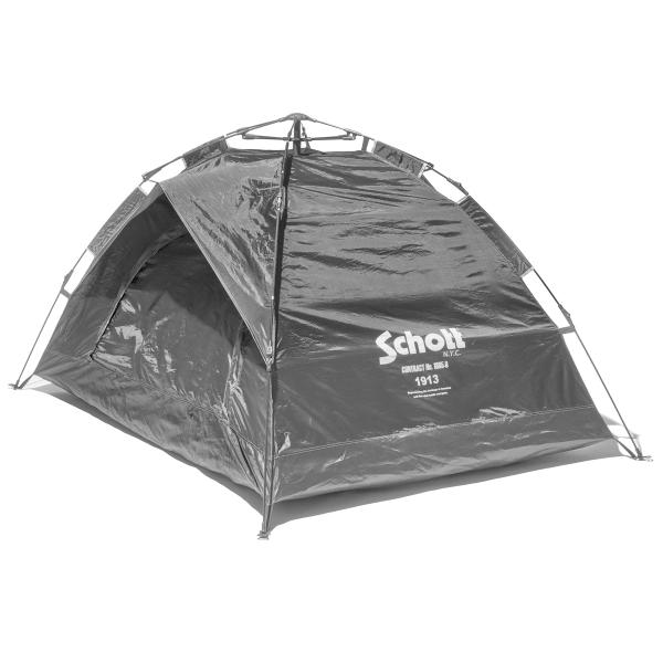 K*i様 Schott ショット ロゴ テント 2人用 吊り下げ式 撥水加工 Schott N.Y.C（ショット） SCHOTT LOGO TENT ロゴテント キャンプ 音楽