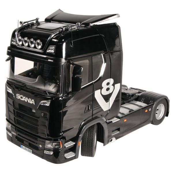 【新品】スカニア 770S V8 ヘッド本体＋トレーラーセット 1/18 グレー 新品】スカニア 770S V8 ヘッド本体＋トレーラーセット 1/18