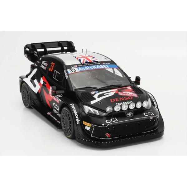 イクソ 1/18 トヨタ GR ヤリス ラリー 1 ハイブリッド #33