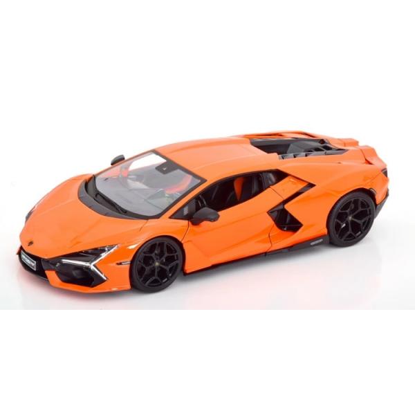 マイスト 1/18 ランボルギーニ レヴエルト 2023 オレンジ 開閉 Maisto