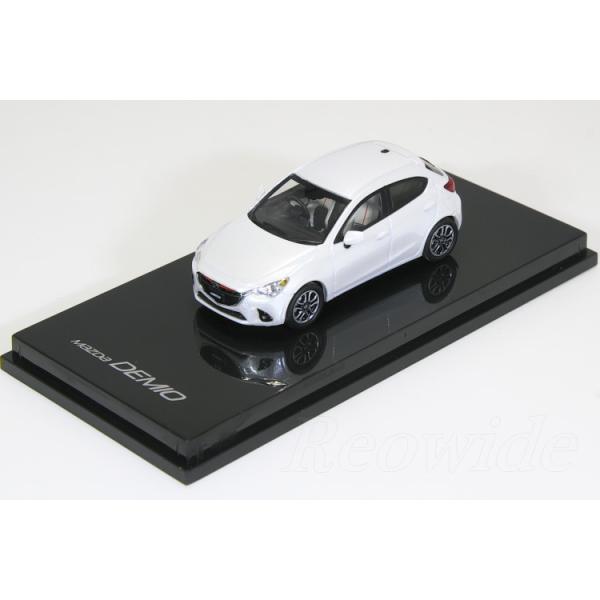 マツダ公式品1/64 デミオ 2014 スノーフレークホワイトパールマイカ reowide-interior_38b99330g