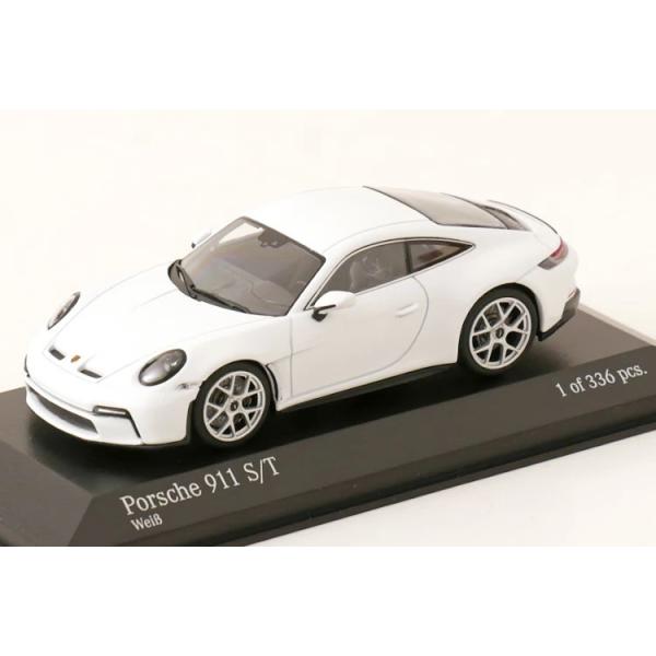 ミニチャンプス 1/43 ポルシェ 911 992 S/T 2023 ホワイト Minichamps