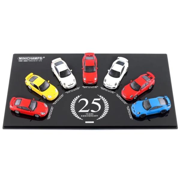 【まとめ売り】ポルシェ ミニカー 3台セット ミニチャンプス 1/43 7台セット ポルシェ 911 GT3 25周年記念