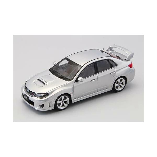エブロ 1/43 スバル インプレッサ WRX STI 4ドア シルバー EBBRO
