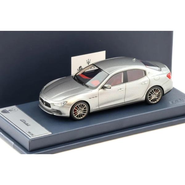 マセラティ特注 BBR 1/43 マセラティ ギブリ MY14 リムジン グリジオ Maserati Ghibli 2014 Limousine Grigio