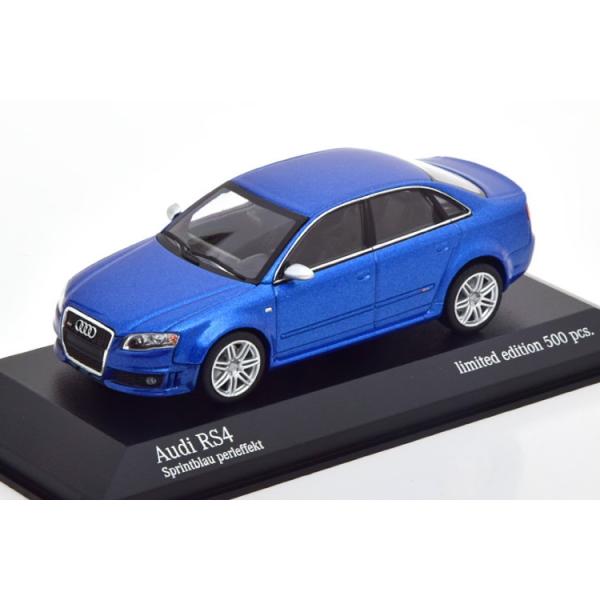 Audi RS4 B7 2006 スプリントブルー 1/18
