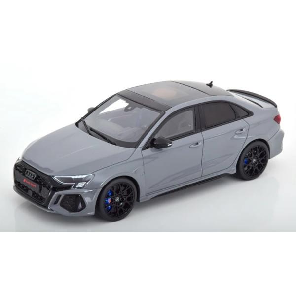 GTスピリット 1/18 アウディ RS3 セダン サルーン 2022 ライトグレー