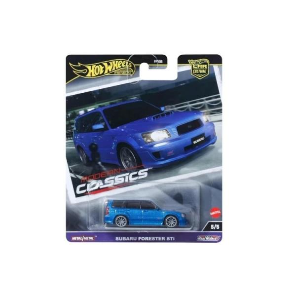 ホットウィール 1/64 モダンクラシック スバル フォレスター STi Hot