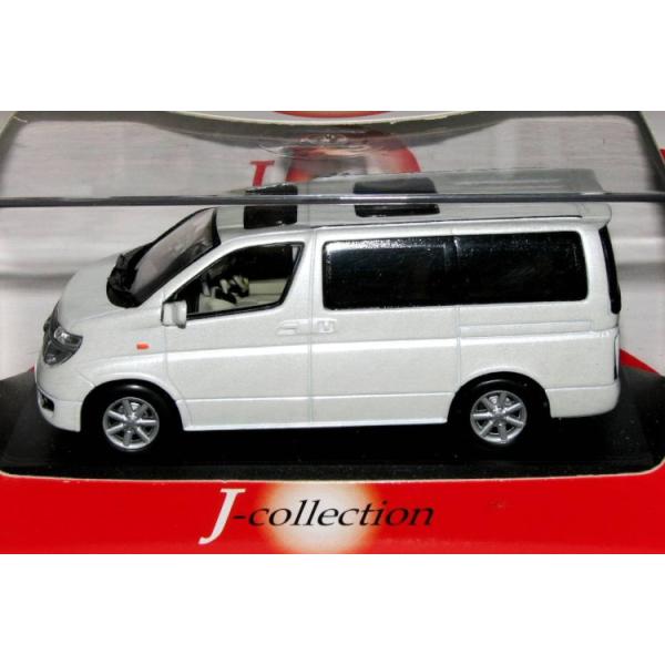 京商 1/43 日産 Jコレクション エルグランド E51 2002 パールホワイト
