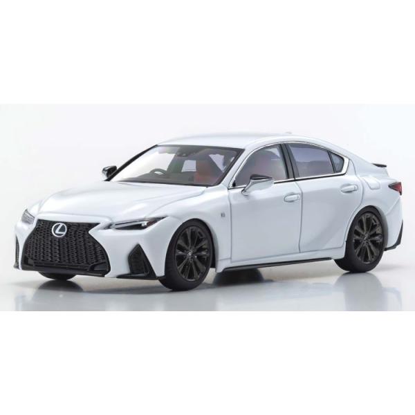 京商 1/43 レクサス IS350 F スポーツ ホワイト ノヴァガラスフレーク