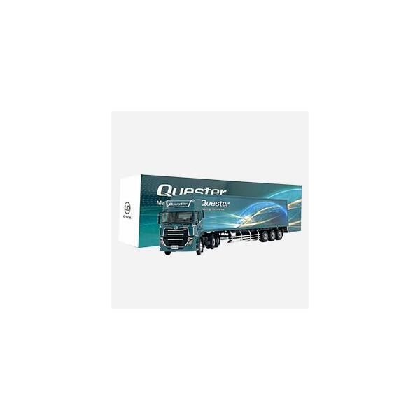 京商 UDトラックス 1/50 クエスター 6×4T トラクター トレーラー 2025 グリーン UD TRUCKS Quester Tractor Trailer Twinkling