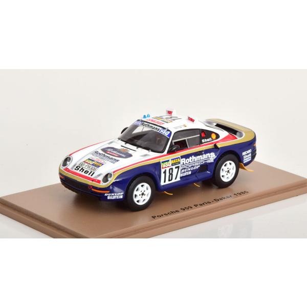 スパーク 1/43 ポルシェ 959 #187 パリダカールラリー 1989 ロスマンズ : s7816 : 寝具・インテリアのレオワイド - 通販 - Yahoo!ショッピング スパーク 1/43 ポルシェ 959 #187 パリダカールラリー 1989 ロスマンズ : s7816 : 寝具・インテリアのレオワイド - 通販 - Yahoo!ショッピング
