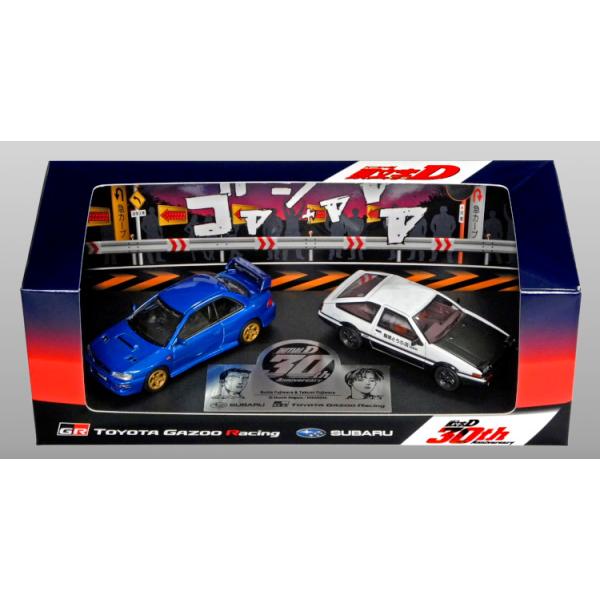 トヨタ特注 1/64 頭文字D 30th トヨタ スプリンタートレノ AE86 スバル