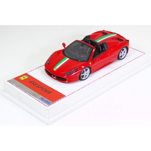 Ferrari 458 Italia ミニカー 赤 ストライプ 楽天市場】ミニカー 1/18 フェラーリ SS 458 スペチアーレ
