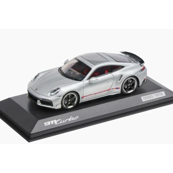 1/43 特注 ミニチャンプス ポルシェ 911 992 ターボ GTシルバー ミニチャンプス 1/43 ポルシェ 911 ファースト ターボ Special request