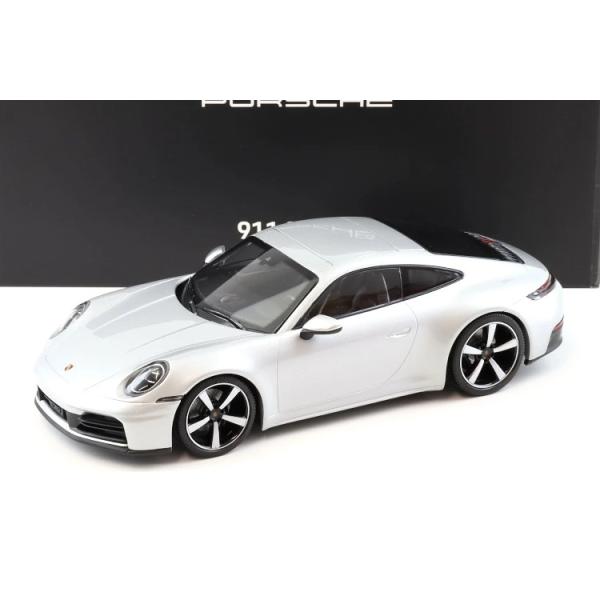 ミニチャンプス 1/18 ポルシェ 911 992.2 カレラ クーペ 2024 シルバー