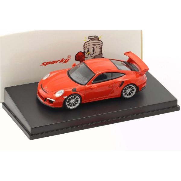 スパーク 1/64 ポルシェ 911 (991) GT3 RS 2016 ラバオレンジ スパーク 1/64 ポルシェ 911 (991) GT3 RS 2016 ラバオレンジ