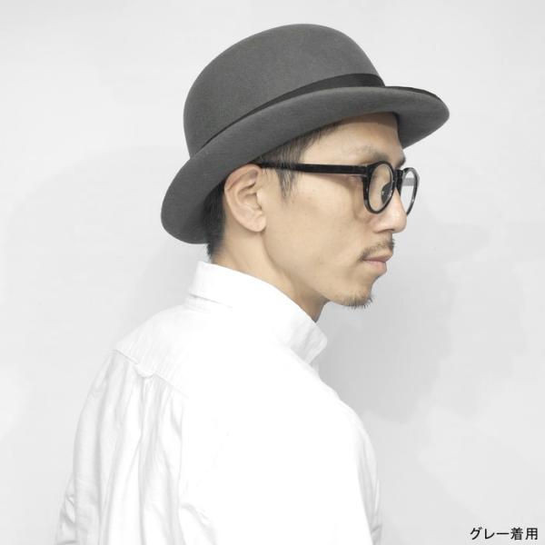EDHAT エドハット ウール フェルト ボーラーハット フェルトハット メンズ ブラック 黒 ネイビー グレー 16266581 /【Buyee】 EDHAT エドハット ウール フェルト ボーラーハット フェルトハット メンズ ブラック 黒 ネイビー グレー 16266581 /【Buyee】