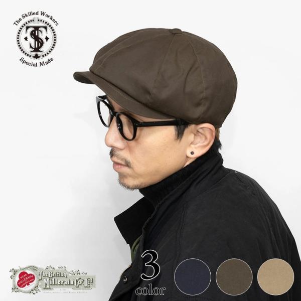 Brooks Brothers / USA製キャスケット ハンチング TheSkilledWorkers スキルドワーカーズ 8パネル キャスケット