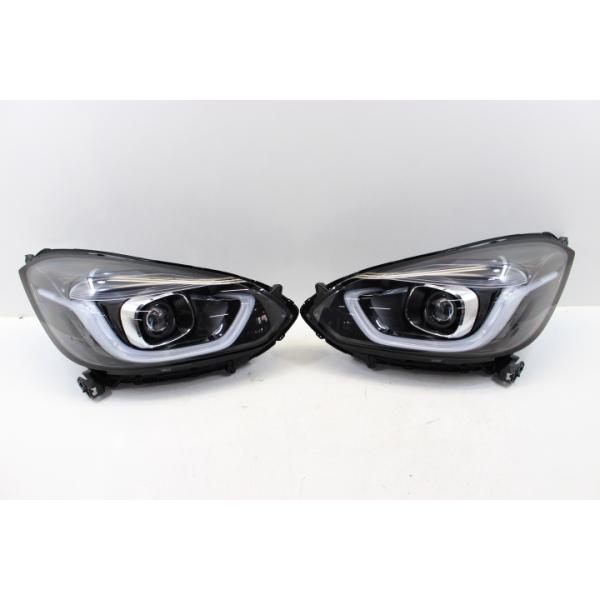 『美品』　GR1　フィット　ヘッドライト　　右　W4395 美品/キズ無 フィット GR1 ヘッドライト 左右 LED レベ付 スタンレー