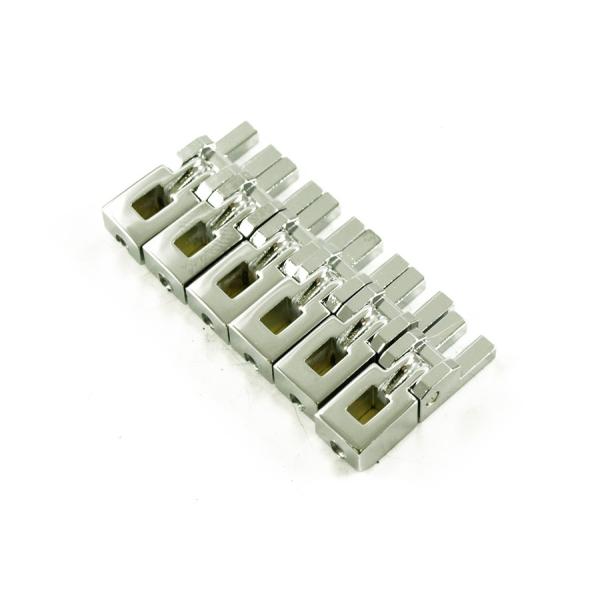 並行輸入品】FLOYD ROSE BRIDGE SADDLES CHROME (SET OF 6