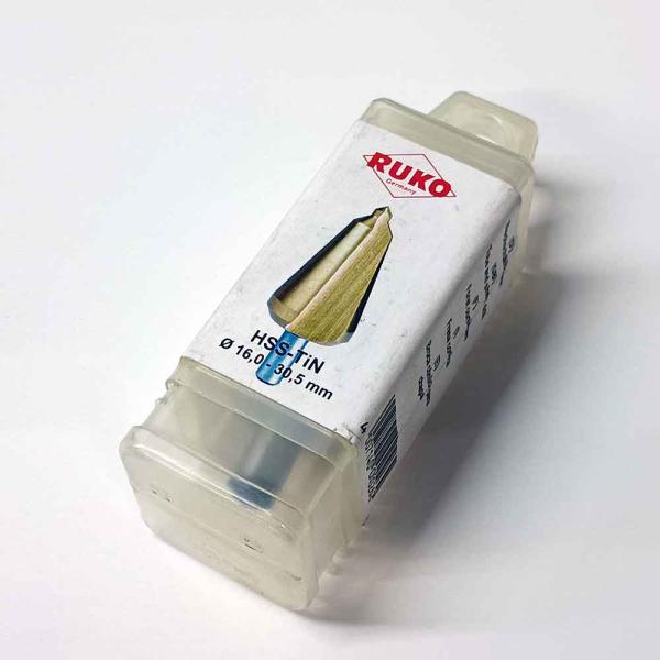 RUKO（ルコ）チューブ・シートドリル TiNコーティング (チタンコーディング)No.3 (16.0-30.5mm)