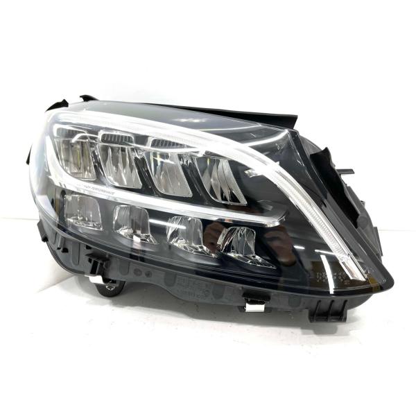 ☆美品☆ メルセデスベンツ W205 Cクラス 後期 純正 右 LED ヘッド