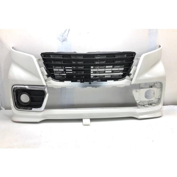 スズキ スペーシア　スペーシアカスタム　mk53s 純正フロントグリル　バンパー スズキ スペーシア カスタム MK53S 純正 フロントバンパー 71711