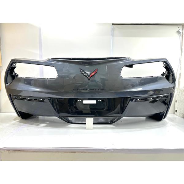 シボレーコルベット C7 純正リアバンパー グレーメタリック 22777891